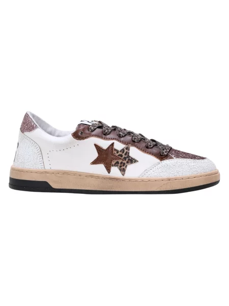 Sneakersy 2star skórzane białe
