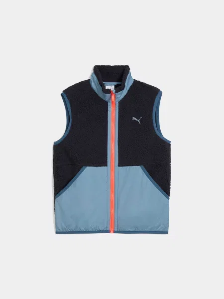 Дитячий Жилет з утеплювачем PUMA Hybrid Sherpa Vest комбінований верх синій