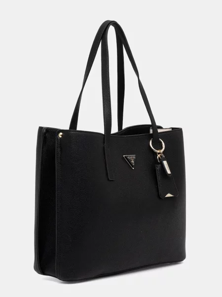 Geantă shopper Guess negru