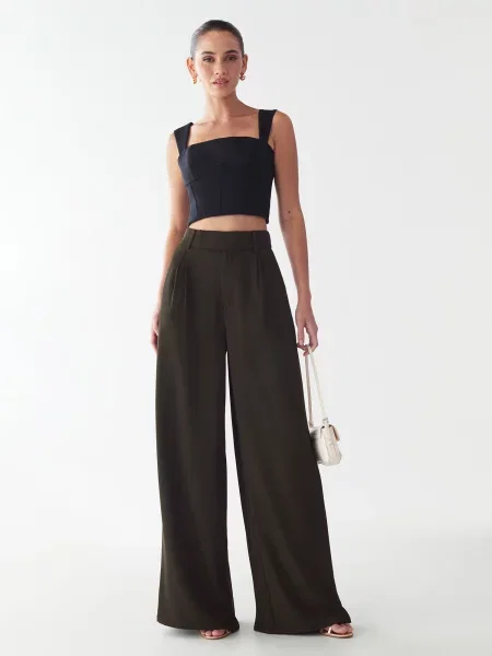 BWLDR Pantaloni Belinda' maro