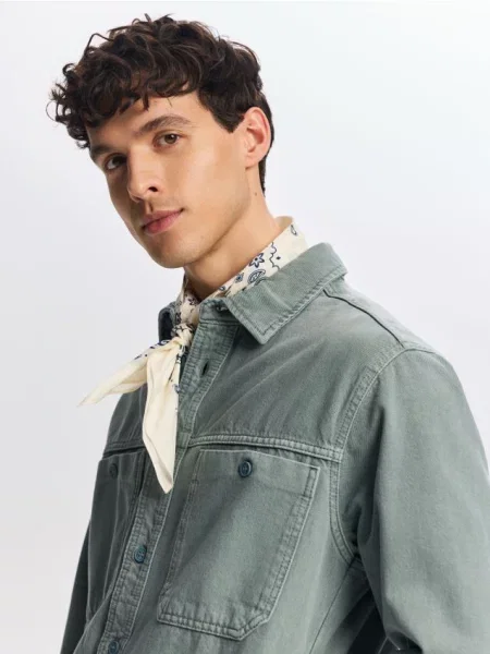 Reserved Cămașă regular fit din albastru