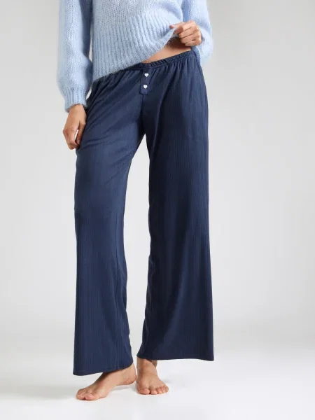 HOLLISTER Pantaloni de pijama bleumarin