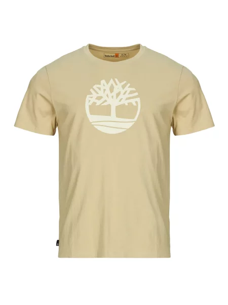 Kratek majica Timberland bež
