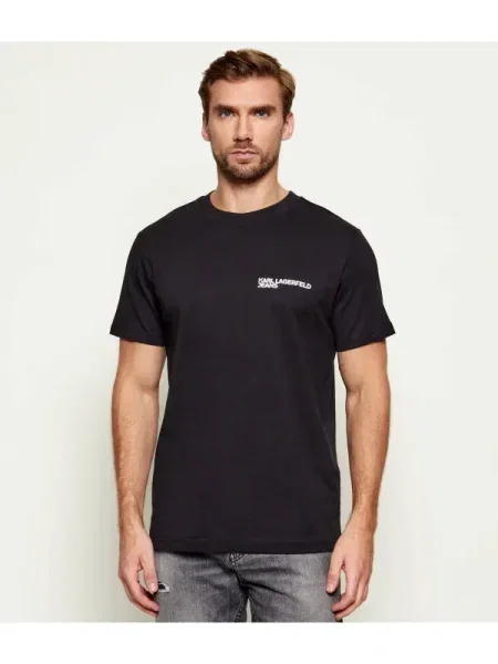 KARL LAGERFELD JEANS Tricou / alb negru