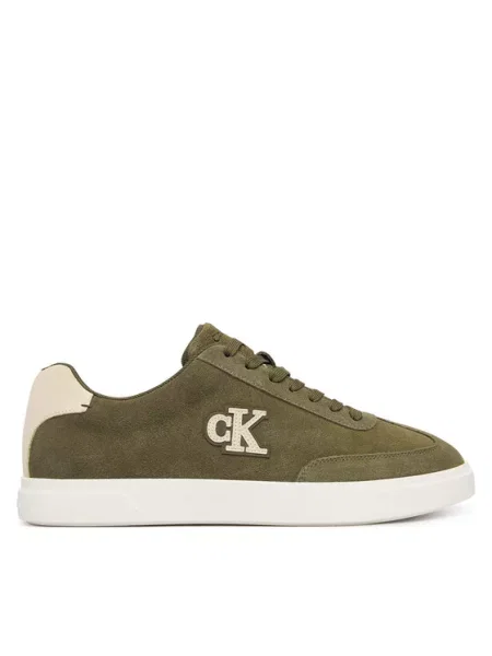 Calvin Klein Sneakersy Low Prof Cupsole Su zielony