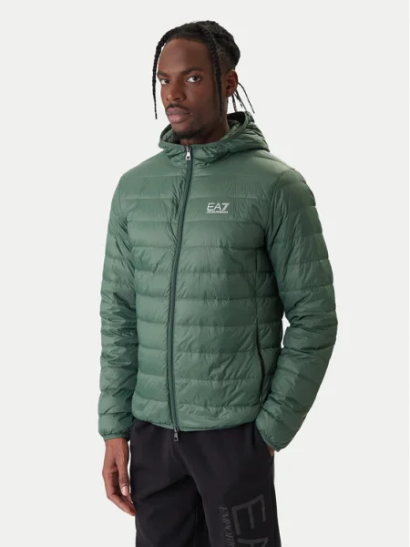 Emporio Armani Geacă din puf PNGPZ verde