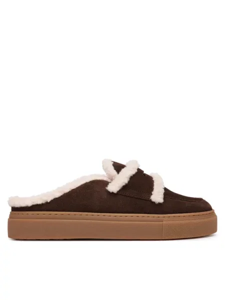 Inuikii Papucs Mule Wool barna