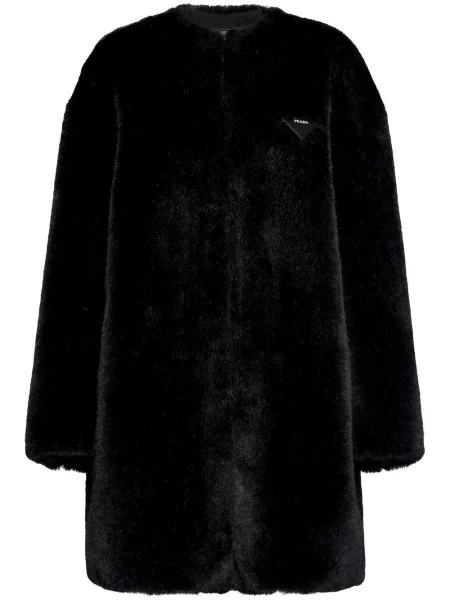 Futro Prada czarne