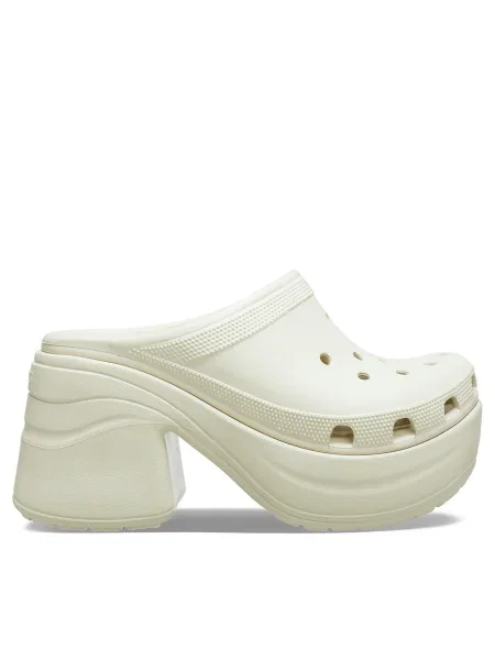Papuci Crocs bej