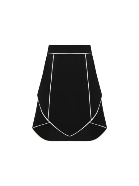 Femif Спідниця міні Білий/чорний біла