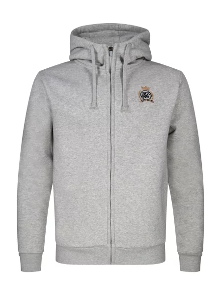 SikSilk Hanorac Essentials bleumarin / galben închis / amestecat gri