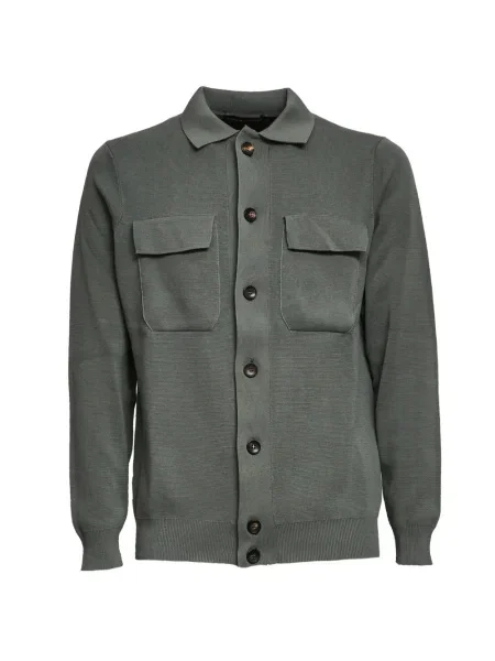 Cardigan Filippo De Laurentiis verde
