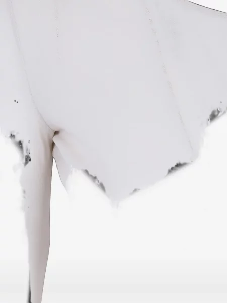 Lung tricou D.exterior alb