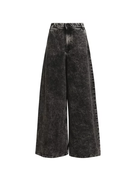 Blugi cu picior larg Essentiel Antwerp negru