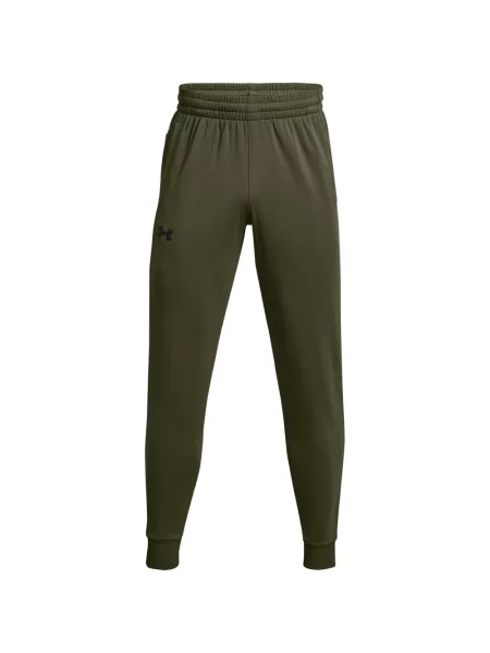 Pantaloni Under Armour cu imagine alergare verde