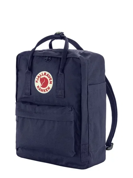 Однотонный большой рюкзак Fjallraven фиолетовый