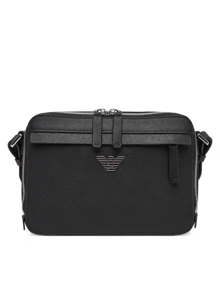 Geantă crossover Emporio Armani negru