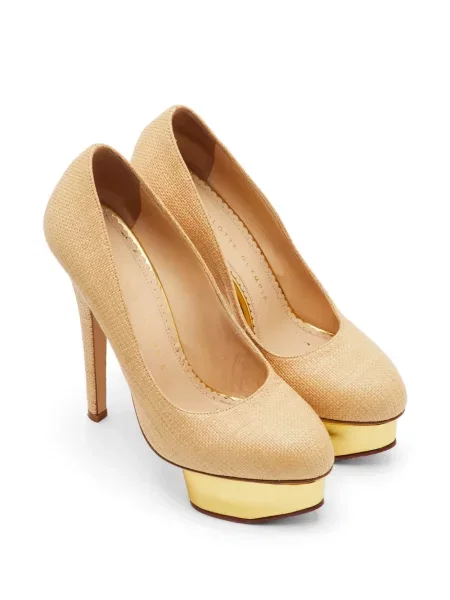 Pantofi cu toc Charlotte Olympia cu platformă