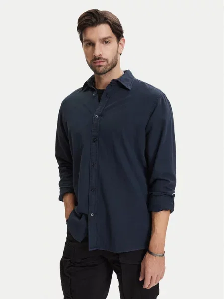 G-Star Raw Marškiniai Clean Tamsiai mėlyna