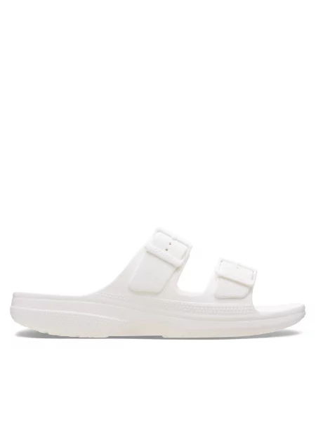 Papuci Crocs alb