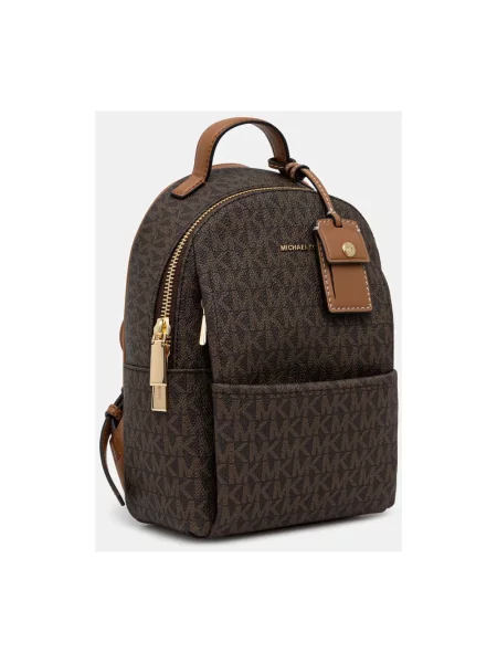 Plecak Michael Michael Kors skórzany brązowy