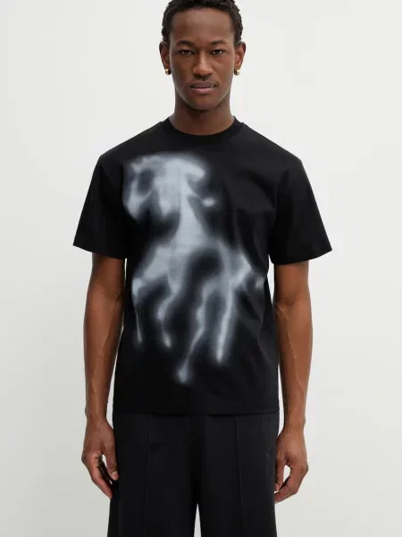 Kratka majica Heliot Emil črna