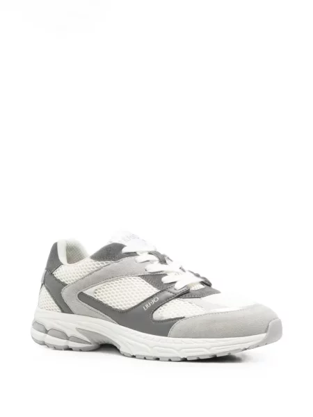 Sneakerși Liu Jo plasă alb
