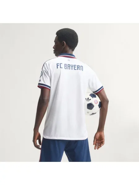 Koszulka wyjazdowa FC Bayern Authentic biała