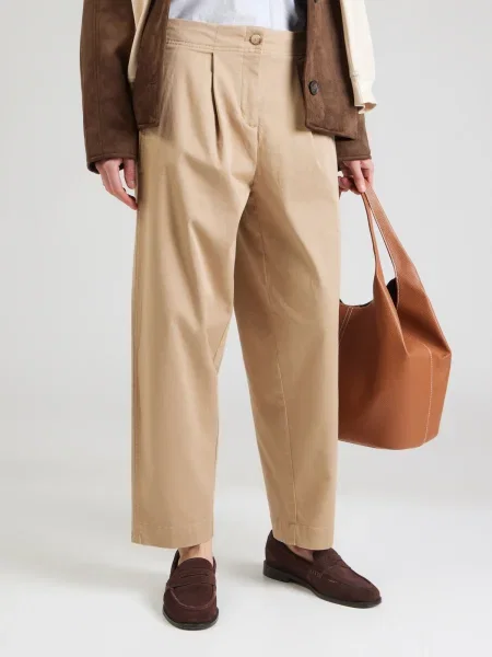BOSS Pantaloni cutați Taquina deschis maro