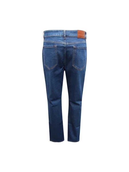 Krótkie jeansy Max Mara Weekend niebieskie