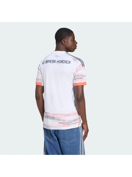 Koszulka piłkarska ADIDAS Bayern Monachium wyjazdowa sezon biała