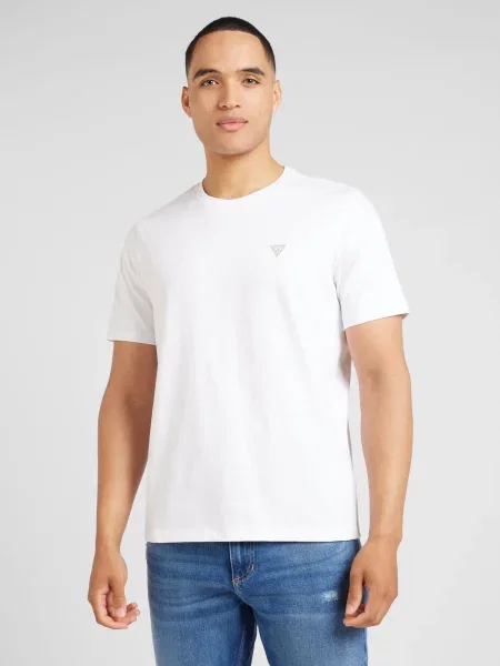 GUESS Tricou alb