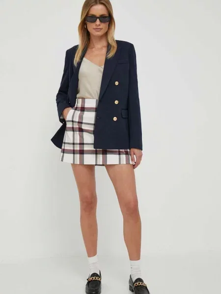 Polo Ralph Lauren sacou din lână bleumarin cu două rânduri de uni albastru