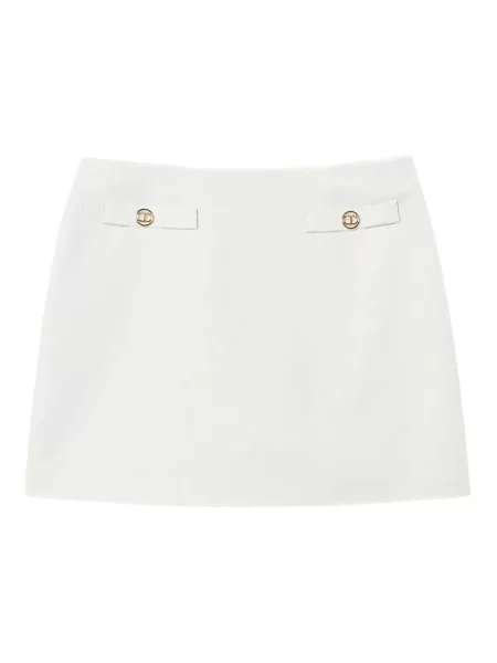 Fustă Twinset de in alb