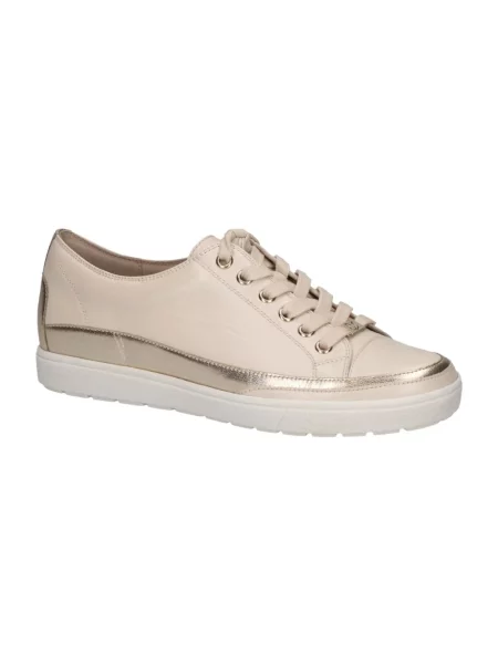 Sneakersy Caprice beżowe