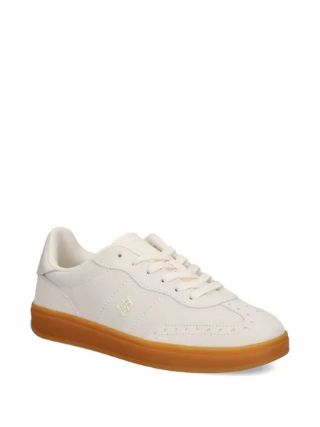 Sneakerși Tommy Hilfiger din piele de căprioară