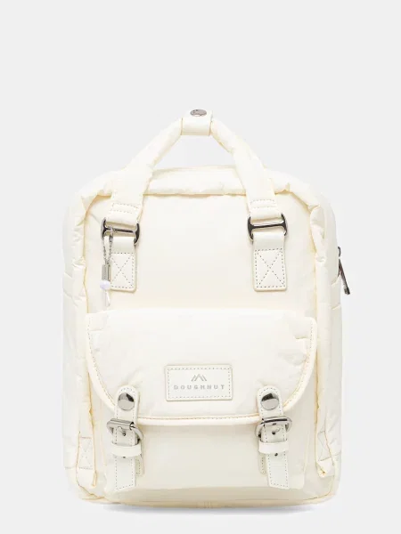 Doughnut plecak Macaroon Mini Beyond The Horizon mały gładki beżowy