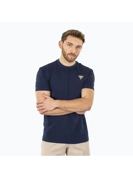 Футболка Tecnifibre Graphic Tee navy темно-синя