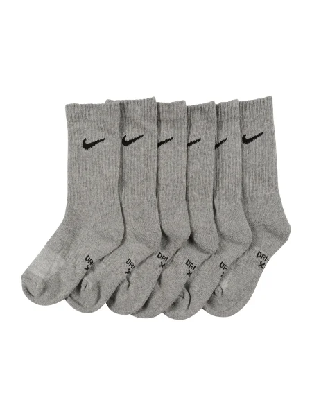 NIKE Șosete sport gri amestecat negru