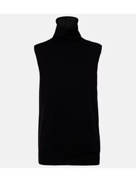 Heláncă The Row din cașmir negru