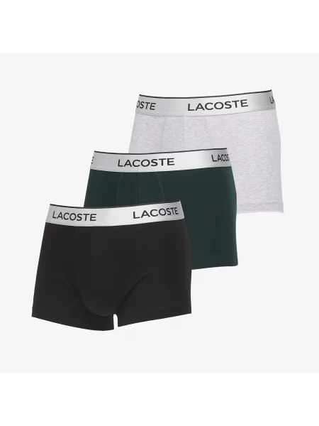 Hlačke Lacoste črna