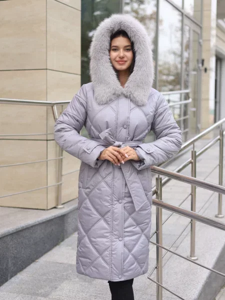 Пальто з утеплювачем MilaNova сірий