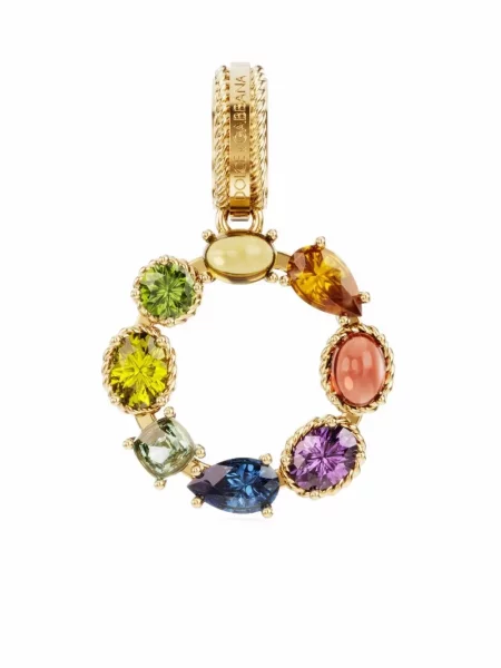 Pandantiv Dolce & Gabbana Rainbow cu strasuri galben