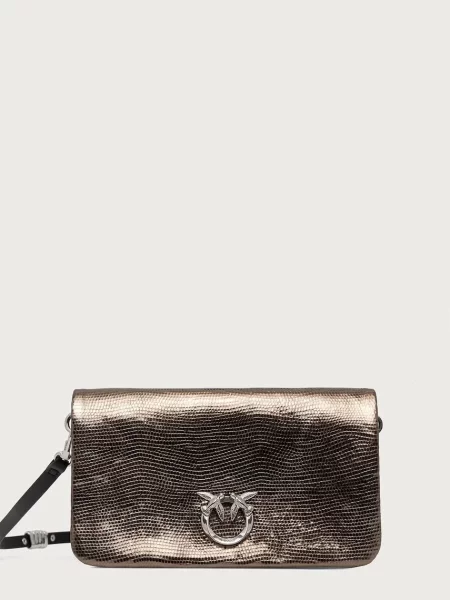 Rucsac Pinko plic gri