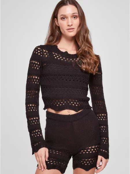 Pulover Urban Classics tricotate negru