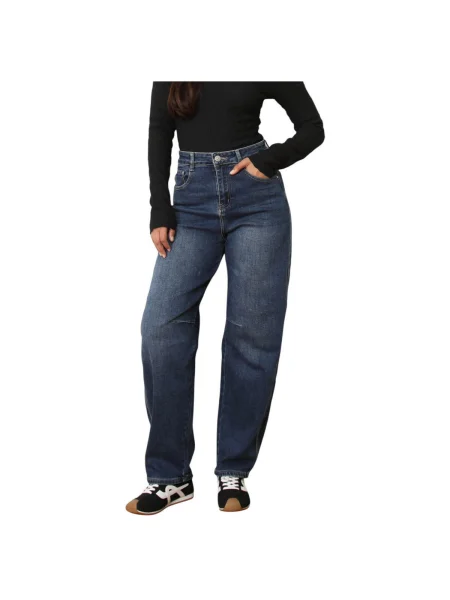 Blugi La Modeuse albastru