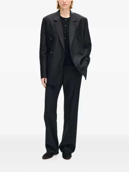 Pantaloni Kenzo de lână negru