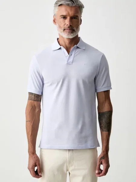 Tricou polo Hackett London violet