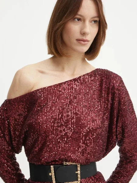 Сукня Marciano Guess GABBIE mini пряма бордовий