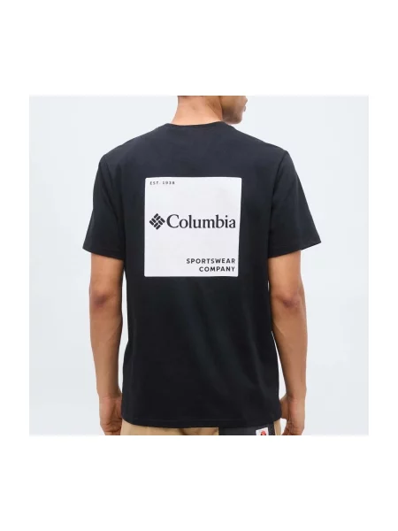 Tricou Columbia cu autograf negru